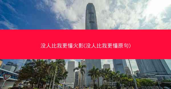 没人比我更懂火影(没人比我更懂原句)