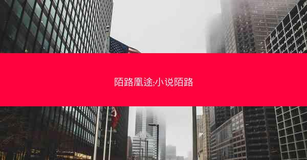 陌路凰途;小说陌路