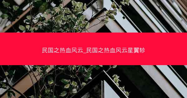 民国之热血风云_民国之热血风云星翼轸