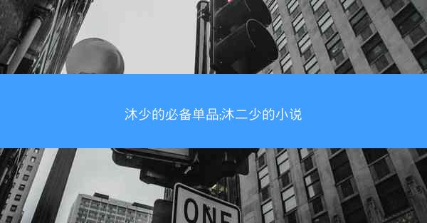 沐少的必备单品;沐二少的小说