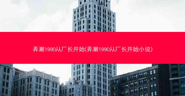 弄潮1990从厂长开始(弄潮1990从厂长开始小说)