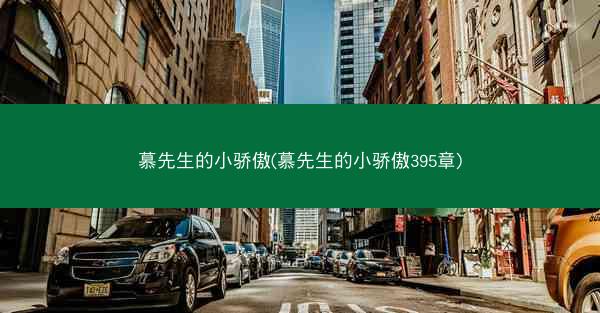 慕先生的小骄傲(慕先生的小骄傲395章)