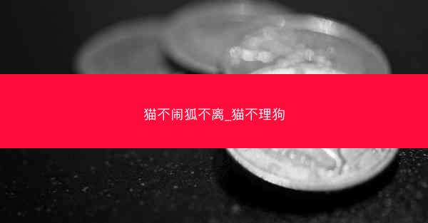 猫不闹狐不离_猫不理狗