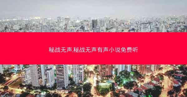秘战无声,秘战无声有声小说免费听