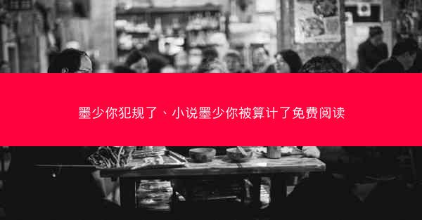 墨少你犯规了、小说墨少你被算计了免费阅读