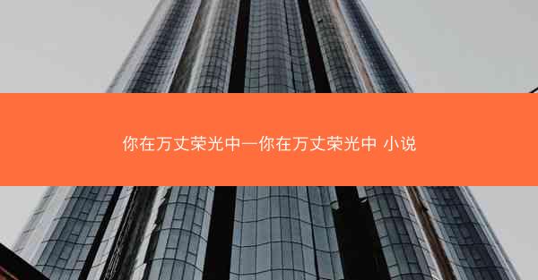 你在万丈荣光中—你在万丈荣光中 小说