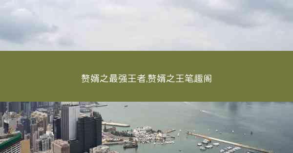 赘婿之最强王者,赘婿之王笔趣阁