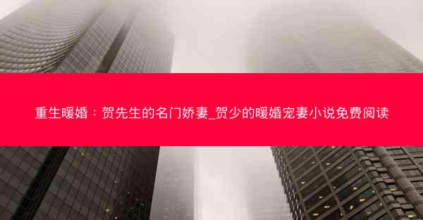 重生暖婚：贺先生的名门娇妻_贺少的暖婚宠妻小说免费阅读