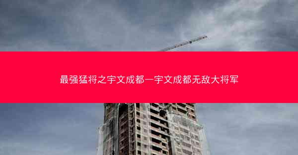 最强猛将之宇文成都—宇文成都无敌大将军