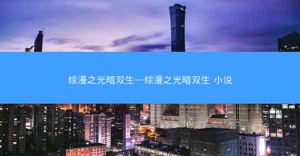 综漫之光暗双生—综漫之光暗双生 小说