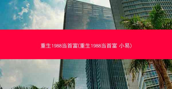 重生1988当首富(重生1988当首富 小易)